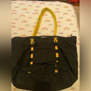 Black and Yellow Nike Bag